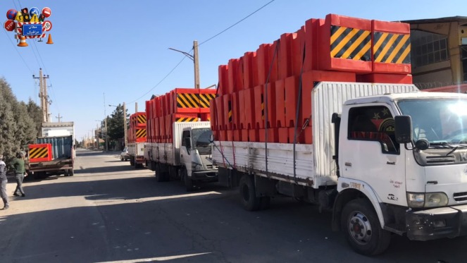 ارسال بار کاشن تانک ترافیکی به استان آذربایجان شرقی